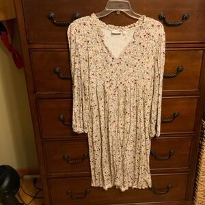 Wonderly 3/4 Sleeve Julianna Crepe Dress Women L